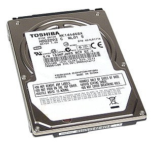 Toshiba MK1646GSX 160GB 5400RPM 8MB SATA-300 2.5" 9.5MM Laptop Hard Drive (HDD2D92)