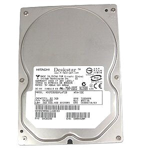 Hitachi Deskstar 7K80 0A30290 80GB 7200RPM 2MB Ultra ATA133 IDE 3.5" Hard Drive