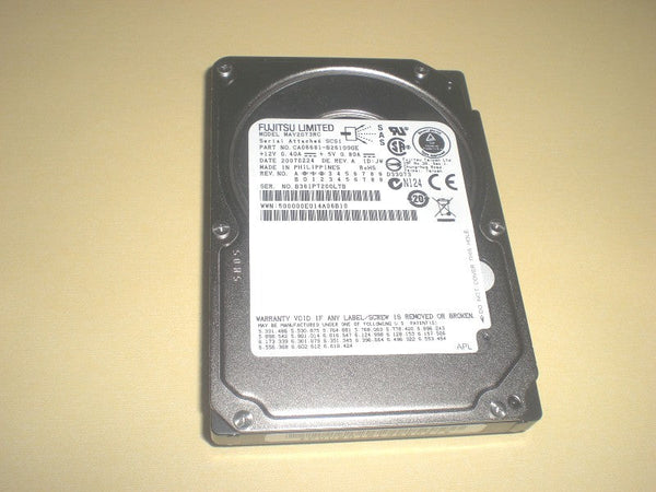 Fujitsu MAY2073RC 73GB 10KRPM Serial Attached SCSI (SAS) 2.5" Internal Hard Drive