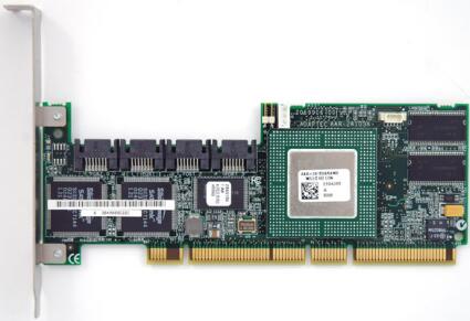 Adaptec 2410SA / 1961900-R Quad-Port 64-Bit PCI SATA RAID Low-Profile Controller Card