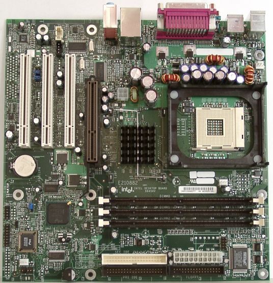 Intel D845HV I845 Pentium-4 Socket-478 UDMA100 Audio Micro-ATX Desktop Motherboard ONLY
