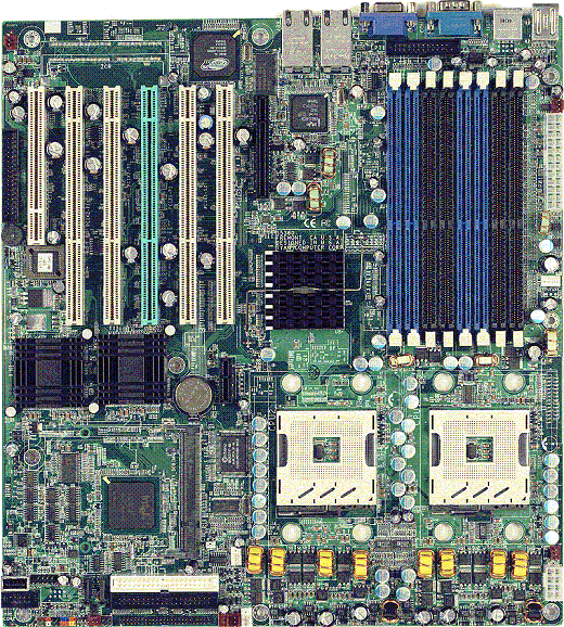 Tyan Thunder I7520D (S5360-D) S5360G2NR-D Dual Xeon SKT-604 SATA(Raid) Video LAN E-ATX Motherboard