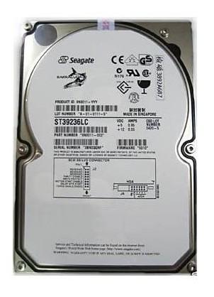 Seagate Barracuda 18XL ST39236LC 9.2GB 7200RPM 1MB ULTR Wide SCSI 80PIN 3.5" Hard Drive