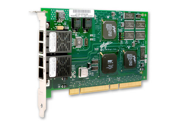 QLogic Sanblade QLA2202F/66 64-BIT 66MHZ PCI to 1Gb Fibre Channel Adapter With 2 SC Multi-MODE Ports