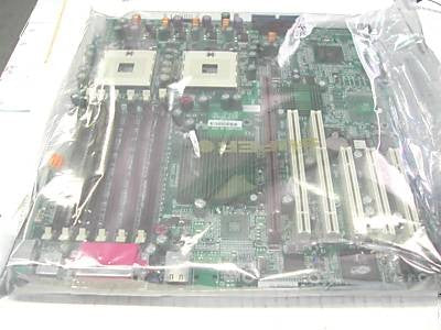 Intel P4DPE-Q E7500 Dual Xeon Socket-603 Video LAN E-ATX Motherboard : OEM Bare