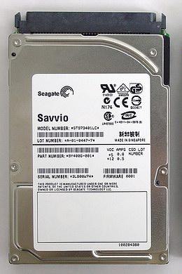 Seagate Savvio ST973401LC 73GB 10KRPM 8MB Ultra-320 SCSI 80-PIN 3.5" Hard Drive