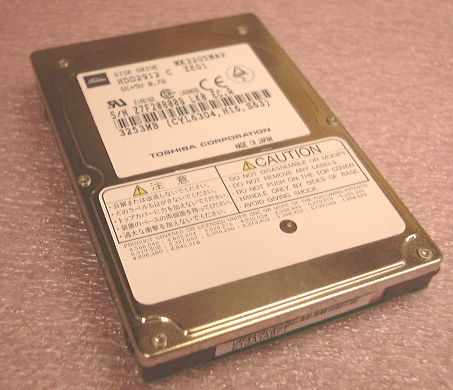 Toshiba MK3205MAV / HDD2912 3.25GB 4200RPM UDMA-33 2.5" Hard Drive
