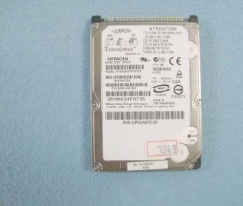 Hitachi Travelstar 4K80 DK23FA-40 40GB 4200RPM 2MB ATA-100 2.5" Hard Drive