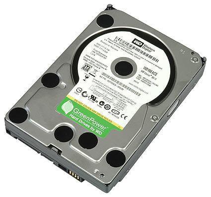 WESTERN Cavier GREEN WD5000AACS 500GB 7200RPM 16MB Buffer SATA-300 3.5" Hard Drive