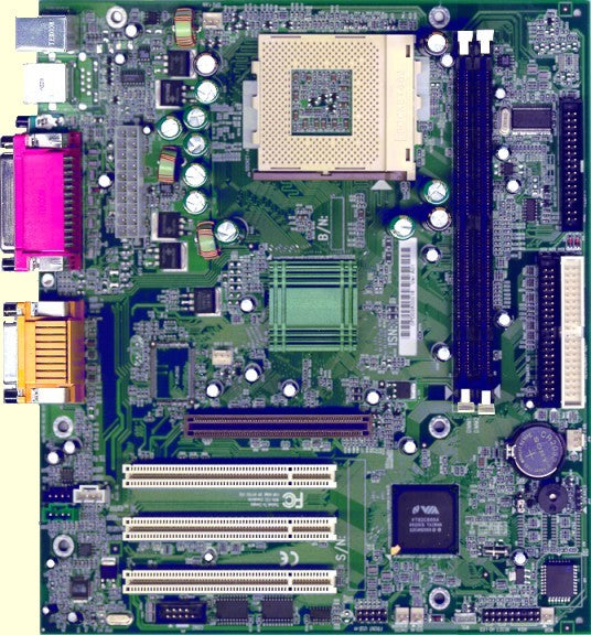 GVC AR862 VIA KT 133 VT8363 AMD Socket-A / 462 4x AGP 3PCI Audio Micro-ATX Motherboard