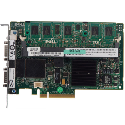 Dell 341-4291 PERC 5E PCI-Express 256MB SAS Raid Controller