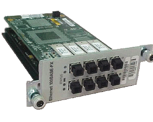 Juniper PB8FEFX / PB-8FE-FX 8-Port Fast Ethernet PIC FX Interface MT-RJ Connector