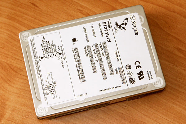 Seagate HAWK 2XL ST32151N 2.15GB 5400RPM Fast SCSI 50-PIN 3.5" Internal Hard Drive