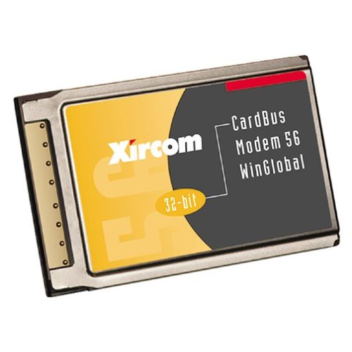XIRCOM CBM56WG CardBus 56 WINGLOBAL Modem (Analog) PCMCIA Card