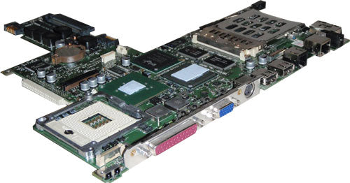 HP EVO Compaq Presario Intel 845PM Chipset 400-MHZ FRONT SIDE Bus 32MB VRAM Motherboard : OEM Bare