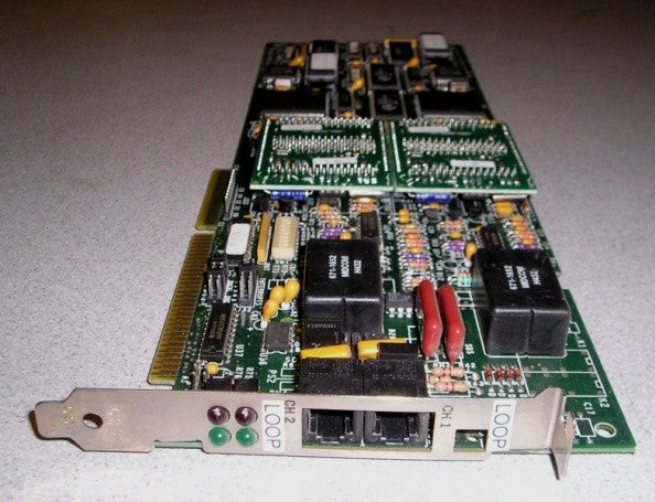 Brooktrout TR112-LL 2Channel Loop START ISA Card