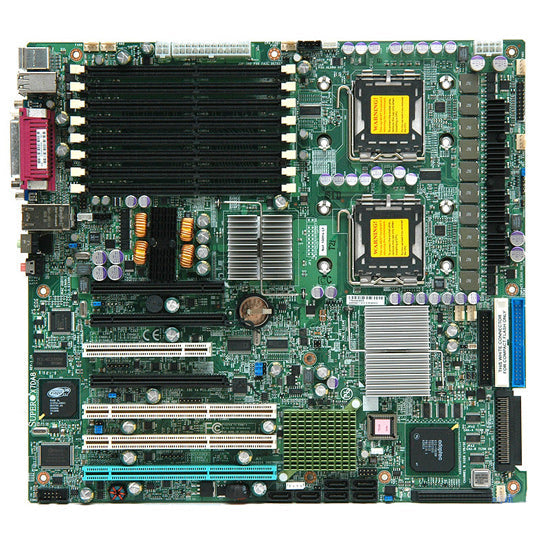 Supermicro X7DA8 / X7DA8-B Socket-Dual LGA 771 Chipset -Intel 5000X 32Gb DDR2-1333MHz Extended-ATX Server Motherboard