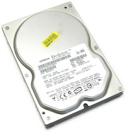 Hitachi Deskstar 7K160 HDS721680PLA380 80GB 7200RPM 8MB SATA-300 3.5" Hard Drive