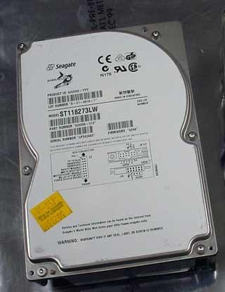 Seagate Barracuda ST118273LW 18.2GB 7200RPM Ultra2 Wide SCSI 3.5" Hard Drive