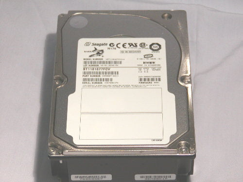 Seagate Barracuda ST1181677LW 181.6 GB 7200RPM Ultra-160 SCSI 68-PIN 3.5" Hard Drive