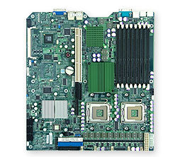 Supermicro X7DBR-E / X7DBR-E-B I5000P Dual LGA771-PIN SATA(RAID) Video LAN EXTENDED-ATX Motherboard