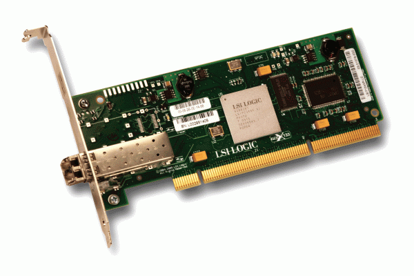 LSI Logic LSI00053-F / LSI7104XP-LC One Port PCI-X Low Profile 4GB Fibre Channel Host Bus Adapter