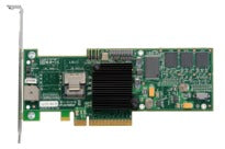 LSI Logic MegaRAID SAS 8704EM2 / LSI00177 Four-Port 3GB/S PCI Express SAS/SATA ROC RAID Adapter