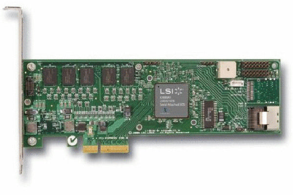 LSI LOGI MegaRAID SAS 8704ELP / LSI00144 4-Port 3GB/S 128MB PCI Express SAS/SATA ROC RAID Adapter