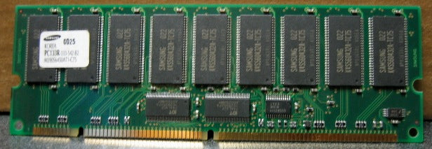 Samsung M390S6450AT1-C75 512MB PC133 ECC DIMM Memory Module