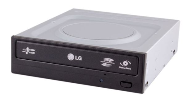 LG GH22LS40  22x SATA DVD /-RW Dual Layer Super Multi Drive With LightScribe (Beige)