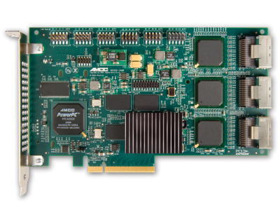 3WARE 9650SE-24M8 / 9650SE-24M8-SGL Multi Lane Internal PCI-X -TO-SATA II Raid Controller