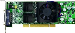 Matrox QID-QDAP128 128MB Low Profile PCI Video Card
