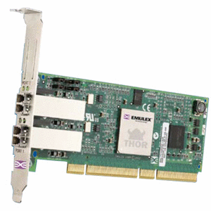 Emulex LP1050DC Lightpulse 2GB Dual Channel 64-BIT 133MHZ PCI-X Fibre Channel Host Bus Adapter