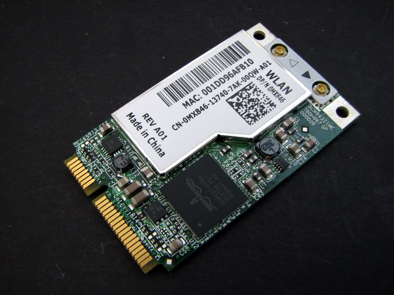 Dell MX846 PCI-Express Wireless LAN Card