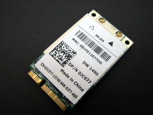 Dell JC977 TRUEMobile Wireless LAN Card