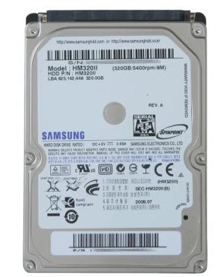 Samsung Spinpoint M7 HM320II 320GB 5400RPM 8MB SATA-300 2.5" Hard Drive