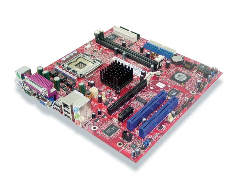 FIC PTM900 VIA P4M900 Socket-LGA775 Pentium-D DDR2 667MHZ A L Micro ATX Motherboard : OEM