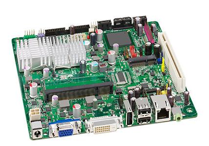 Intel BLKD945GSEJT Chipset-945GSE Express Atom N270 2Gb DDR2-533MHz Mini-ITX Motherboard