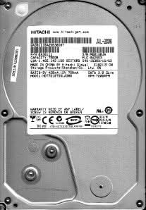 Hitachi 0A38111 750GB 7200RPM 8MB SATA 3.5" Hard Drive
