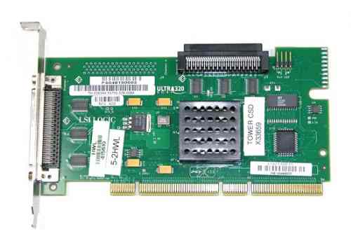 LSI Logic 3X344 /03X344 2 Channel Ultra-320 SCSI ControllerCard