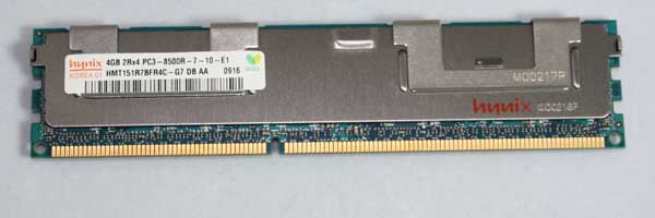 Hynix HMT151R7BFR4C-G7 1066MHZ DDR3-1066/PC3-8500 ECC Registered Memory Module