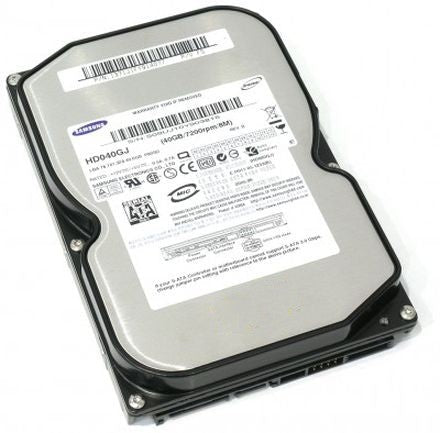 Samsung Spinpoint P80 SD Series HD040GJ 40GB SATA-300 7200RPM 3.5" Internal Hard Drive