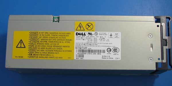 DELL 2P669 PowerEdge 1600SC 450 watts Redundant Power Supply