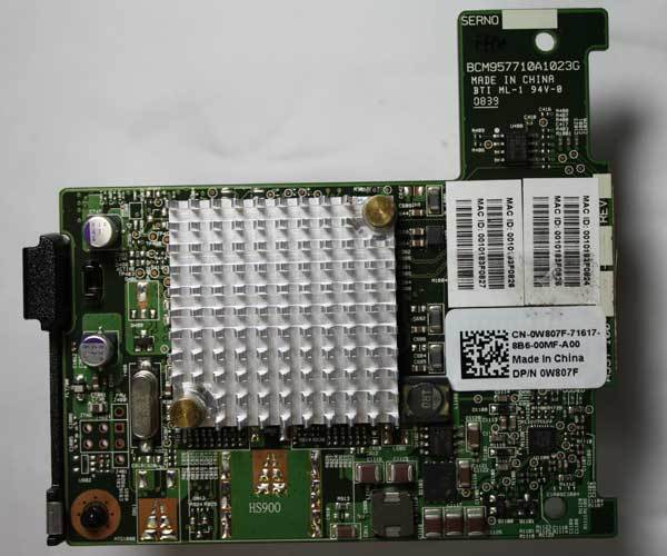 DELL W807F BROADCOM BCM57710 NExtreme II Network Card