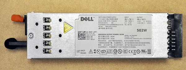 DELL MU791 PowerEdge R610 502 watts Power Supply