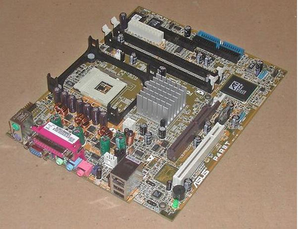 ASUS P4R8T ATI 9100IGP RS300 Socket-478 Pentium-4 DDR 400MHZ Motherboard