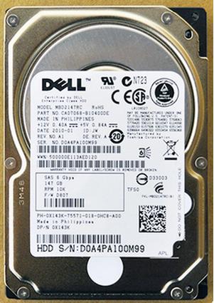 DELL X143K / 0X143K 146GB 10KRPM SAS 2.5" Hard Drive