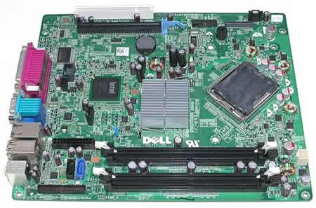 DELL F373D / 0F373D Optiplex 760 Intel Q43 Express Socket-775 Audio Video SFF Motherboard