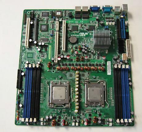 ASUS KFN4-DRE/2GBL Server Board WITH 2X Opteron 2218 CPU.