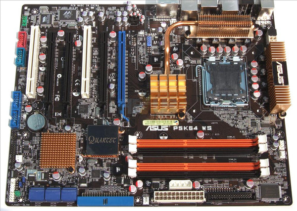 ASUS P5K64-WS Intel P35 / Intel ICH9R Socket-LGA775 Core 2 Extreme DDR3 1333MHZ ATX Motherboard